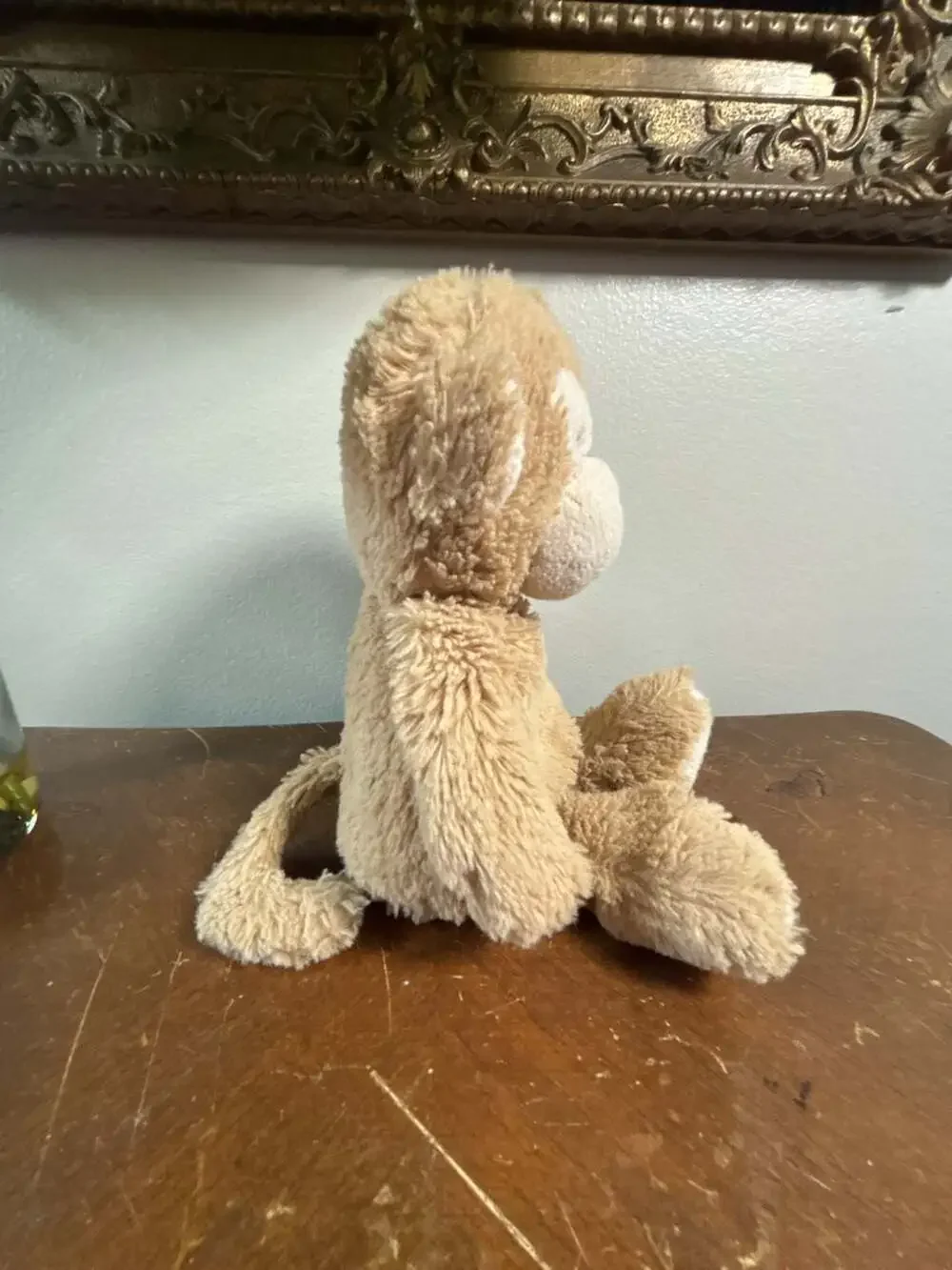 Carter's Snuggle Me Monkey Plush Stuffed Animal Toy Tan Brown